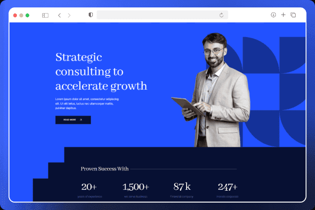 Strategic consulting to accelerate growth